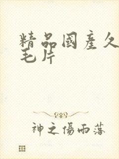 精品国产久久久毛片