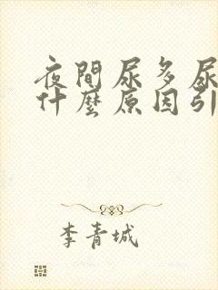 夜间尿多尿频是什么原因引起的男