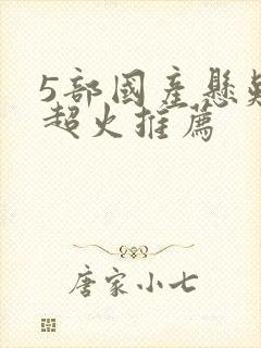 5部国产悬疑剧超火推荐