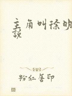 主角叫徐明的小说