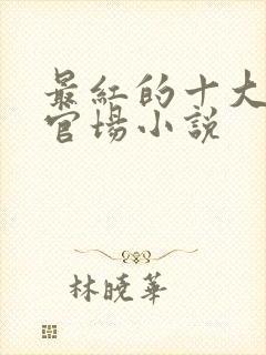 最红的十大重生官场小说