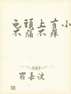 龟头上有小肉粒不痛不痒