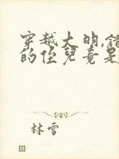 穿越大明,错认的侄儿竟是崇祯的小说