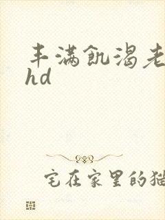 丰满饥渴老熟妇hd