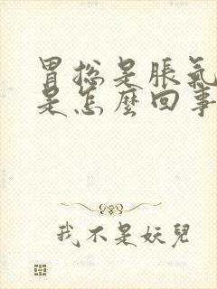 胃总是胀气打嗝是怎么回事封面