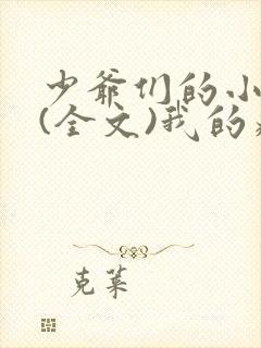 少爷们的小男仆(全文)我的病弱老婆