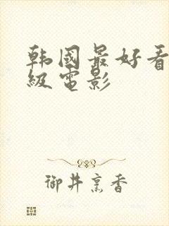 韩国最好看的三级电影封面