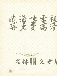 藏海传电视剧全集免费高清完整版