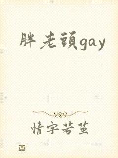 胖老头gay封面