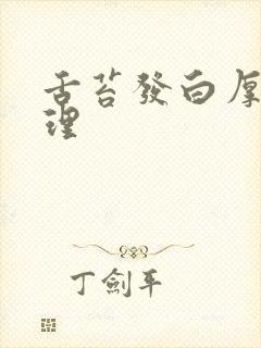 舌苔发白厚腻调理封面