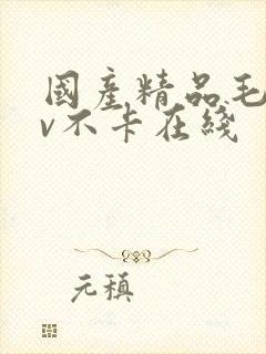 国产精品毛片av不卡在线