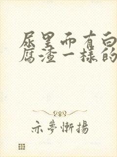 尿里面有白色豆腐渣一样的东西