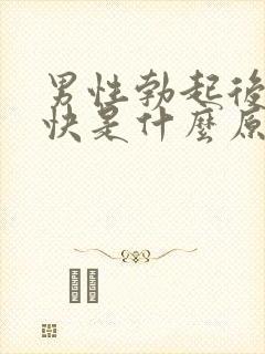 男性勃起后软的快是什么原因封面