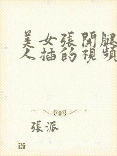 美女张开腿让男人插的视频