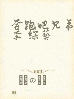 奔跑吧兄弟第五季 综艺封面