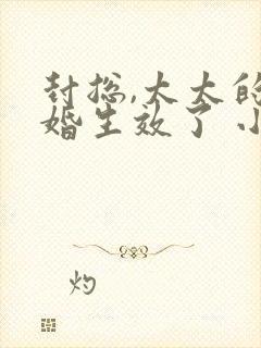 封总,太太的离婚生效了 小说