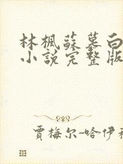 林枫苏慕白穿越小说完整版从哪里看