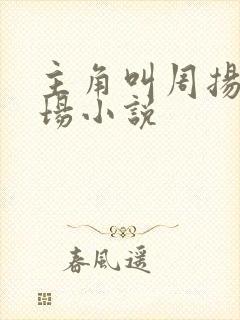 主角叫周扬的官场小说