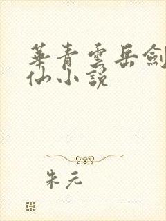 华青云岳剑心修仙小说