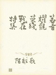 特战荣耀第17集在线观看封面