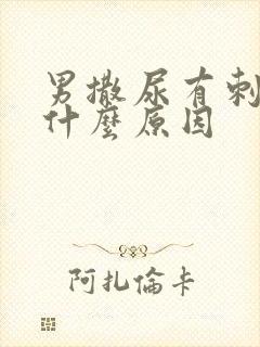 男撒尿有刺痛感什么原因