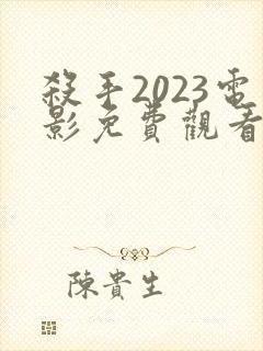 杀手2023电影免费观看完整版封面