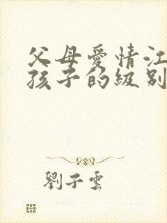 父母爱情江德福孩子的级别