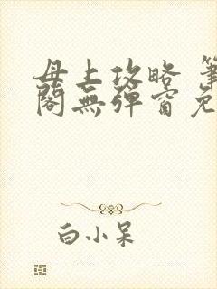 母上攻略 笔趣阁无弹窗免费封面