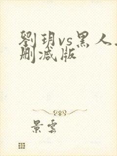刘玥vs黑人无删减版