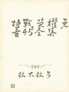 特战荣耀免费观看45全集