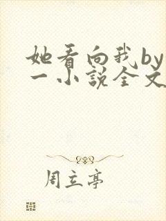 她看向我by徐一小说全文免费阅读