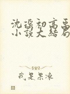 沈瑶初高禹川的小说大结局