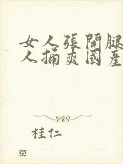 女人张开腿让男人捅爽国产