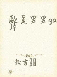 欧美男男gay片封面