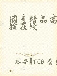 国产精品高清露脸在线