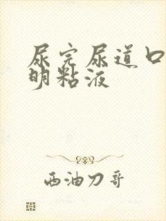 尿完尿道口有透明粘液