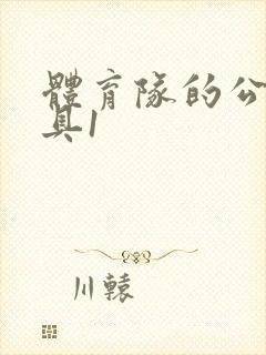 体育队的公用玩具1