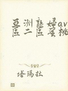 亚洲熟妇av一区二区蜜桃第1集