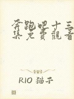 奔跑吧十三季全集免费观看完整版