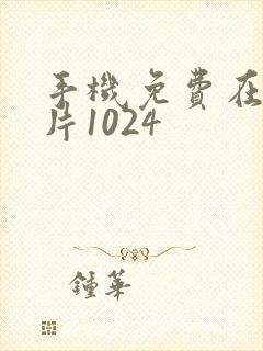 手机免费在线看片1024