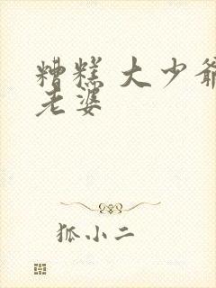 糟糕 大少爷怕老婆