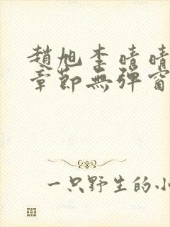 赵旭李晴晴最新章节无弹窗免费阅读