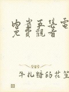 内省五集电视剧免费观看