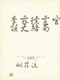 李霖徐雯官场小说大结局