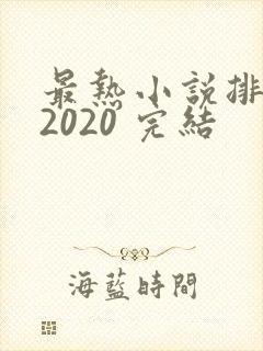最热小说排行榜2020 完结
