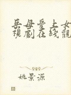 岳母爱上女婿电视剧在线观看封面