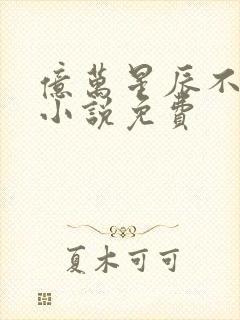 亿万星辰不及你小说免费