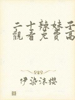 二十辣妹子在线观看免费高清电视剧