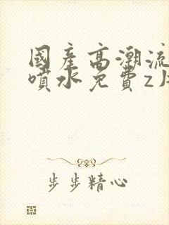 国产高潮流白浆喷水免费z片