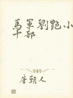 马军刘艳小说第十部